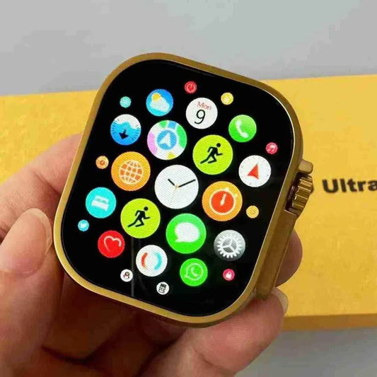 HK-09 Smart Watch Ultra Golden Edition